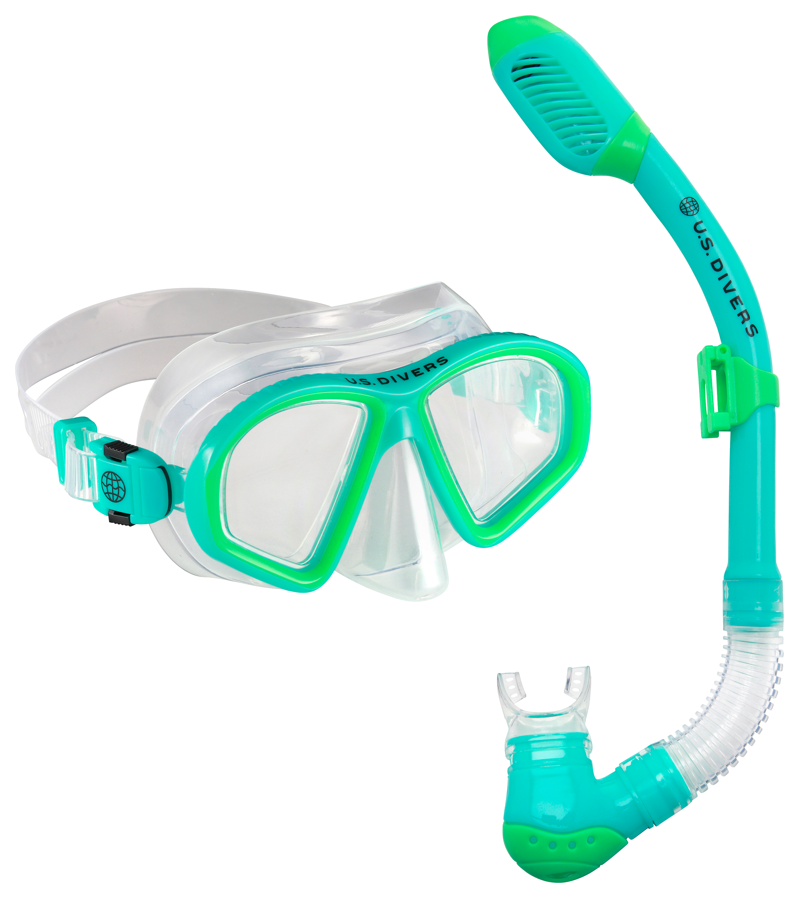 U.S. Divers Timor Jr Snorkeling Mask and Snorkel Combo for Kids | Bass ...